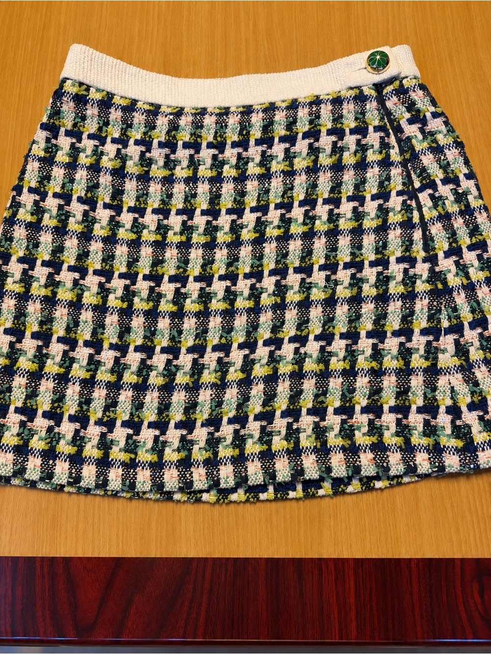 Kate Spade New York Tweed Mini Skirt – Size 6